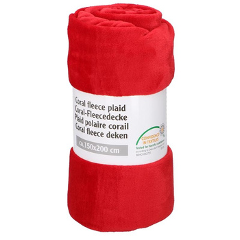 Decke 150x200cm (rot)