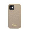 Guess Iridescent Love - Coque pour iPhone 12 mini (or)
