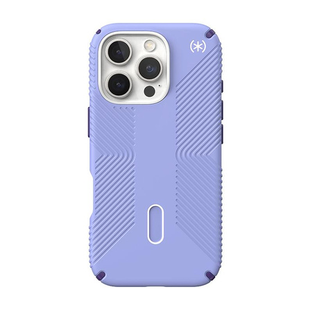 Speck Presidio2 Grip ClickLock & MagSafe - Coque iPhone 16 Pro (Future Lavender / Cassis Purple / White)