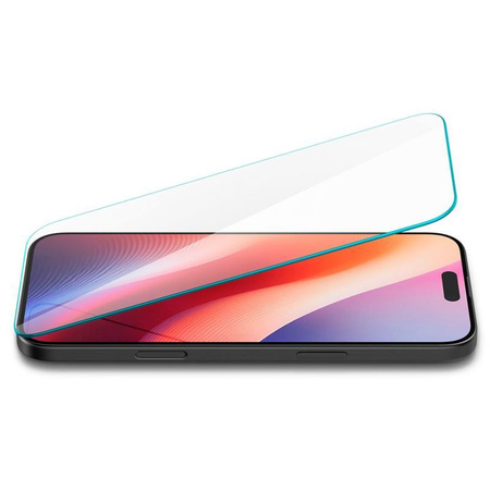 Spigen Glas.TR Slim - Verre trempé pour iPhone 16 / iPhone 15