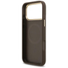 ETUI DO IPHONE 17 PRO MAX do MAGSAFE GUESS BRĄZOWE ORYGINALNE ELEGANCKIE