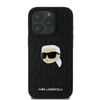 Karl Lagerfeld Monogram Karl Head Pin - Pouzdro iPhone 16 Pro (černé)