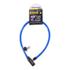 Dunlop - Câble, attache antivol pour vélo (bleu)