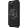 Guess Silicone 4G Tone to Tone - iPhone 11 Pro Case (Black)