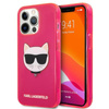 Karl Lagerfeld Choupette Head - Etui iPhone 13 Pro Max (fluo różowy)