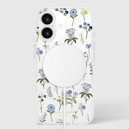 Kate Spade New York MagSafe védőtok - iPhone 16 tok (Precious Bloom)