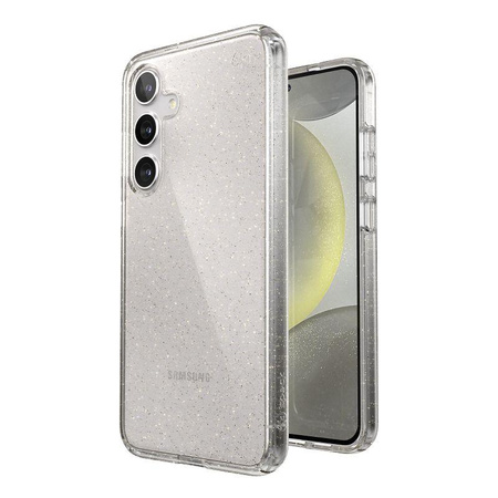 Speck Presidio Lux Glitter - Etui Samsung Galaxy S24+ (Clear / Gold Glitter)