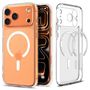 ETUI DO IPHONE 17 PRO do MAGSAFE SPIGEN ULTRA HYBRID ORYGINALNE BEZBARWNE