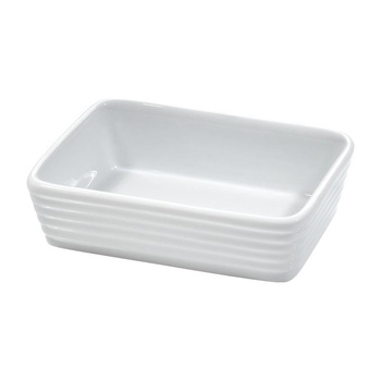 Küchenprofi Burgundy - Porcelain mini baking dish / casserole dish 13×8×3.5 cm