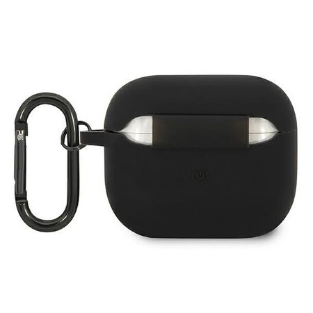Étui en silicone AMG Big Logo - AirPods 3 (noir)