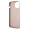 Guess 4G Metal Gold Logo – Etui iPhone 12 Pro Max (różowy)