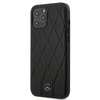Mercedes Leather Wave Line - iPhone 12 Pro Max Case (black)