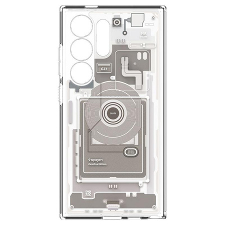 Spigen Ultra Hybrid - tok Samsung Galaxy S24 Ultra (Zero One természetes titán)