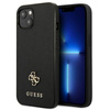 Guess Saffiano 4G Small Metal Logo - iPhone 13 mini Tasche (schwarz)