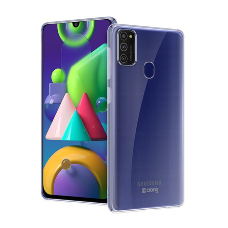 Crong Crystal Slim Cover - Samsung Galaxy M21 Case (transparent)