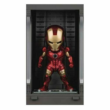 Avengres - Iron Man Mark III with Hall of Armor collectible figurine (red-gold)