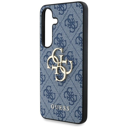Guess Big 4G Classic Logo - pouzdro pro Samsung Galaxy S25 (modré)