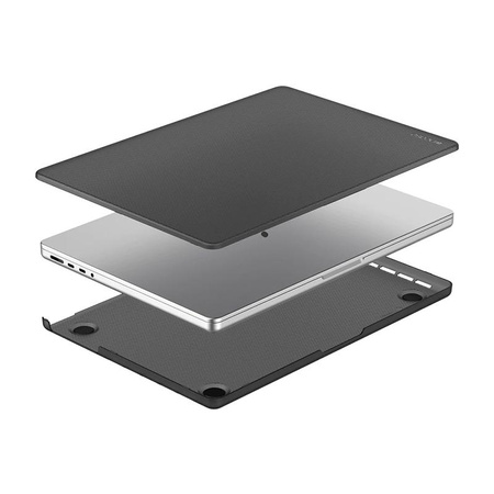 Pouzdro Incase Hardshell - MacBook Pro 16" (M4/M3/M2/M1/2024-2021) (tečkované/černé)