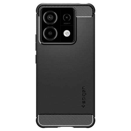 Spigen Rugged Armor - Étui pour Xiaomi Redmi Note 13 Pro 5G/POCO X6 5G (Noir mat)