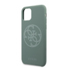 Guess Silicone 4G Tone to Tone - Etui iPhone 11 Pro (khaki)