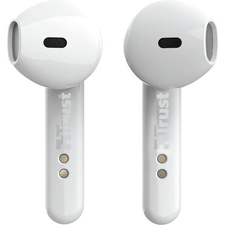 Trust Primo Touch - Casque d'écoute sans fil Bluetooth (blanc)