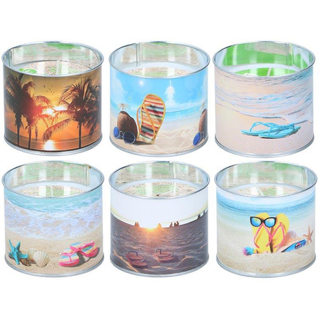 Arti Casa - Bougie citronnelle anti-cellules en boîte (modèle 3)