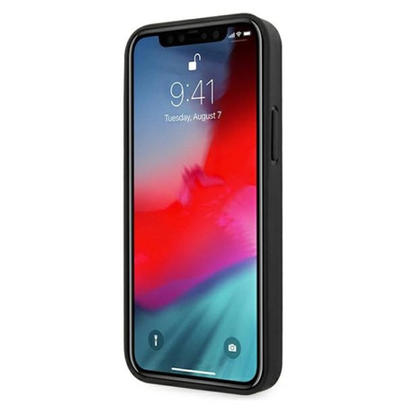 Guess 4G Big Metal Logo - Coque iPhone 12 Pro Max (gris)