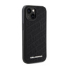 Karl Lagerfeld Quilted K Pattern - iPhone 15 Plus Tasche (Schwarz)