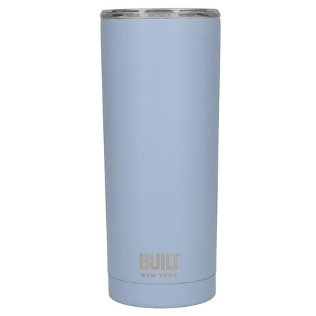 BUILT Vacuum Insulated Tumbler - Vacuum Insulated Steel Thermal Mug 600 ml (Arctic Blue)