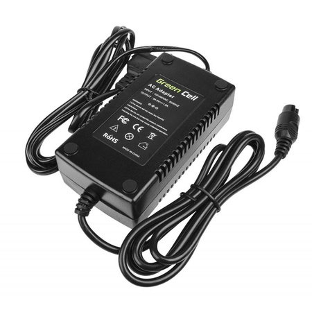 Green Cell - Chargeur 54.6V 1.8A (3 pin) pour batterie de vélo électrique 48V