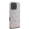 Guess 4G Bottom Stripe - Coque iPhone 16 Pro Max (rose)