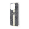 Guess IML 4G Gold Stripe - iPhone 15 Pro tok (fekete)