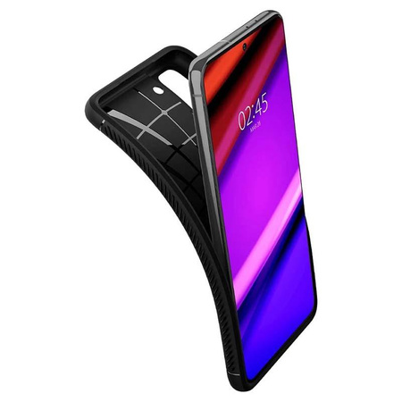 Spigen Rugged Armor - pouzdro pro Samsung Galaxy S21 5G (černé)