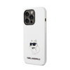 Karl Lagerfeld Silikon NFT Choupette - Hülle für iPhone 14 Pro Max (Weiß)