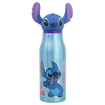 Disney Stitch - Bouteille en aluminium avec bouchon 3D 690 ml