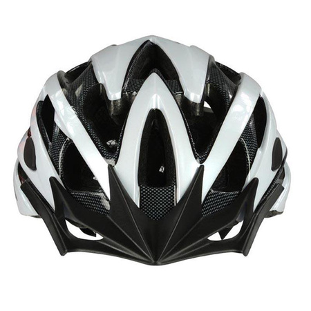 Dunlop - MTB kerékpáros sisak r. L (fehér és fekete)