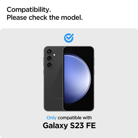 Spigen Alm Glas.TR 2-Pack - Tvrzené sklo pro Samsung Galaxy S23 FE (2 ks.) (Jasné)