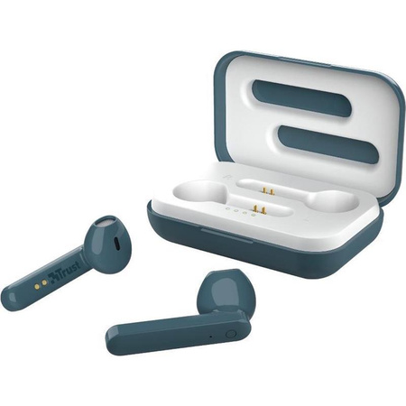 Trust Primo Touch - Kabellose Bluetooth-Kopfhörer (blau)