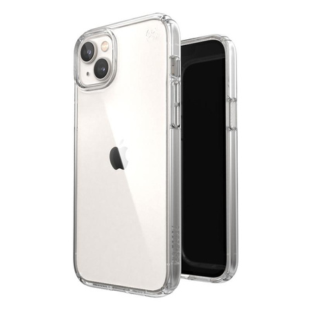 Speck Presidio Perfect-Clear - iPhone 14 Plus Tasche mit MICROBAN-Beschichtung (Klar)
