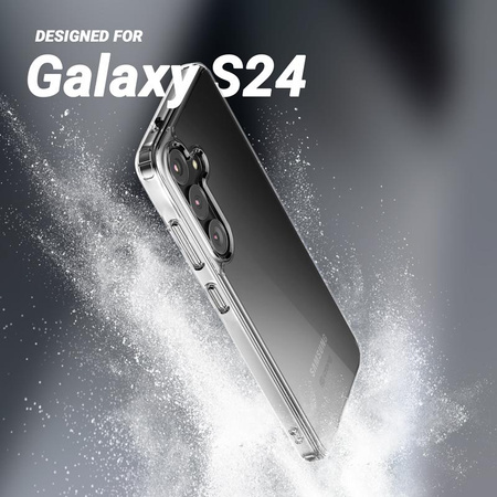 Kryt Crong Crystal Shield - pouzdro pro Samsung Galaxy S24 (průhledné)