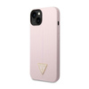 Guess Silicone Triangle Logo - Coque iPhone 14 (violet)