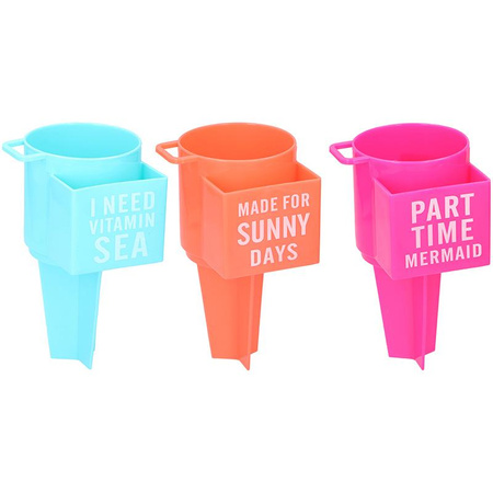 Cuisine Elegance - beach beverage stand holder HIT ! (pink)