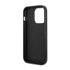 Guess 4G Bottom Stripe Metal Logo Collection - Etui iPhone 14 Pro Max (szary)