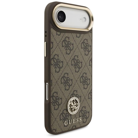 Guess 4G Strass Logo MagSafe - Case iPhone Air (Brown)