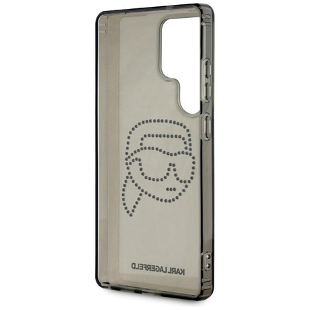Karl Lagerfeld Rhinestones Karl Head Logo - Samsung Galaxy S25 Ultra Case (black)