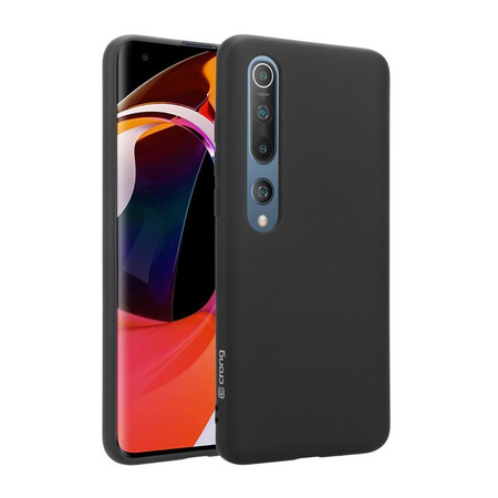 Crong Color Cover - Pouzdro pro Xiaomi Mi 10 (černé)
