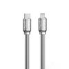 WEKOME WDC-178 Bakin Series - Câble de connexion PD USB-C vers Lightning à charge rapide 20W 1 m (Argent)