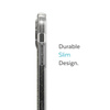Speck Presidio Perfect-Clear with Glitter - iPhone 14 Pro Case with MICROBAN Coating (Clear / Gold Glitter)