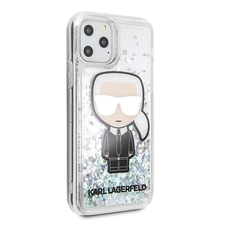 Karl Lagerfeld csillogó irizáló ikonikus - iPhone 11 Pro tok