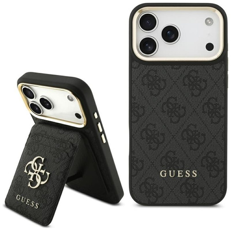 ETUI DO IPHONE 17 PRO MAX do MAGSAFE GUESS + PORTFEL MAGNETYCZNY ZESTAW